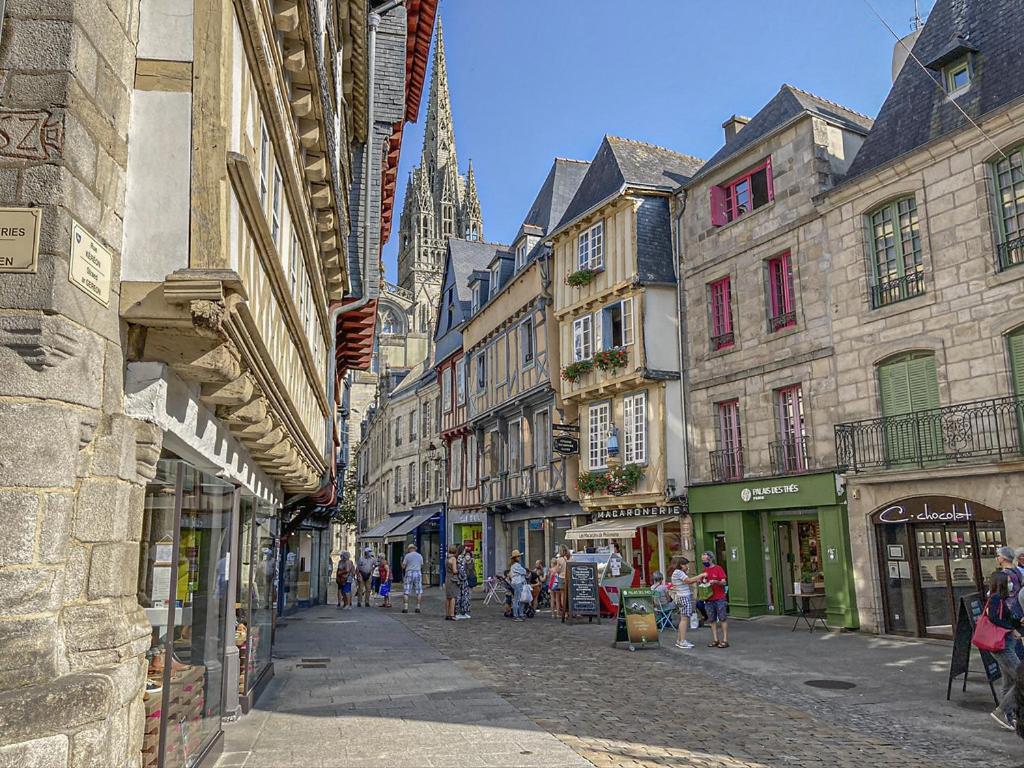 Quimper: T3 Avec Vue Cathedrale Proche Gare Apartment Екстериор снимка