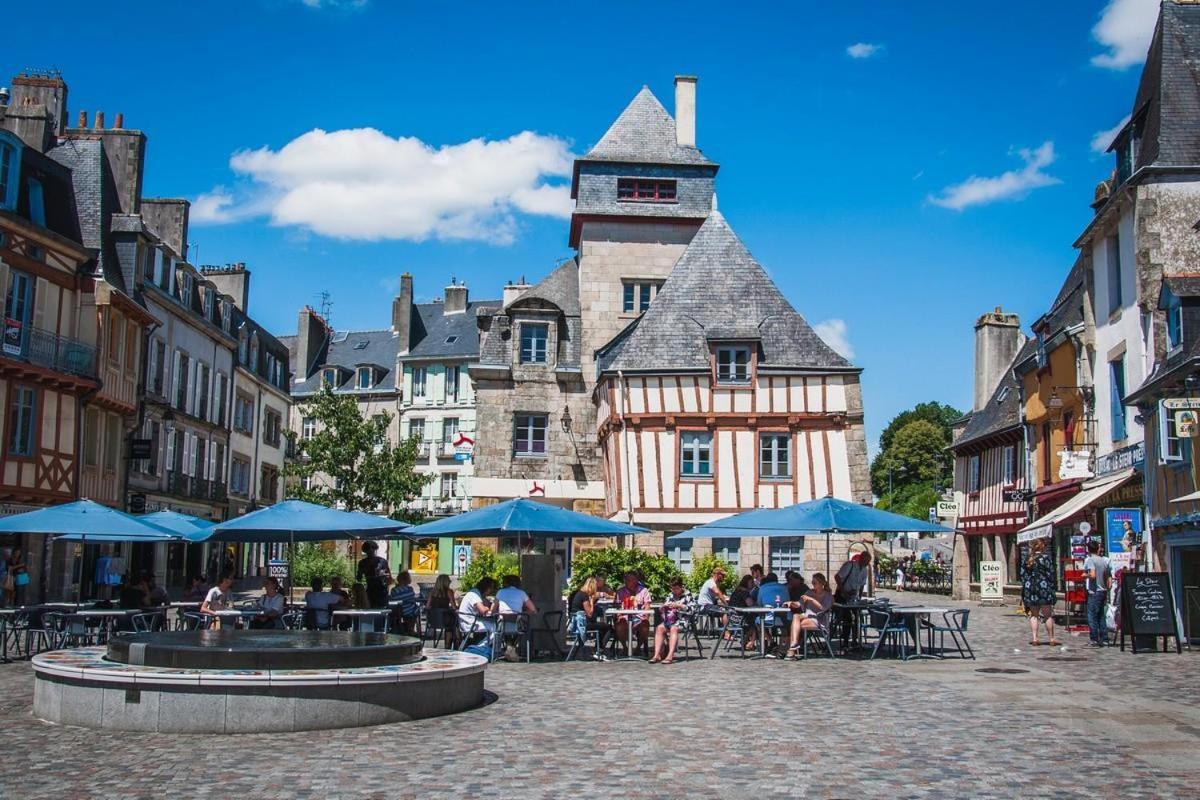 Quimper: T3 Avec Vue Cathedrale Proche Gare Apartment Екстериор снимка